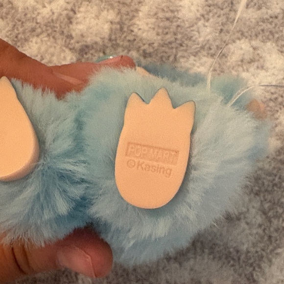 Teal Furry Character Keychain - Picture 3 of 3